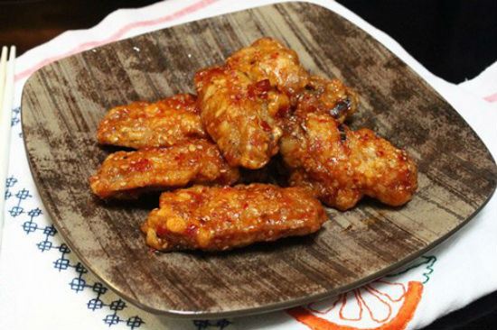 How to make Korean-style sesame fried chicken wings